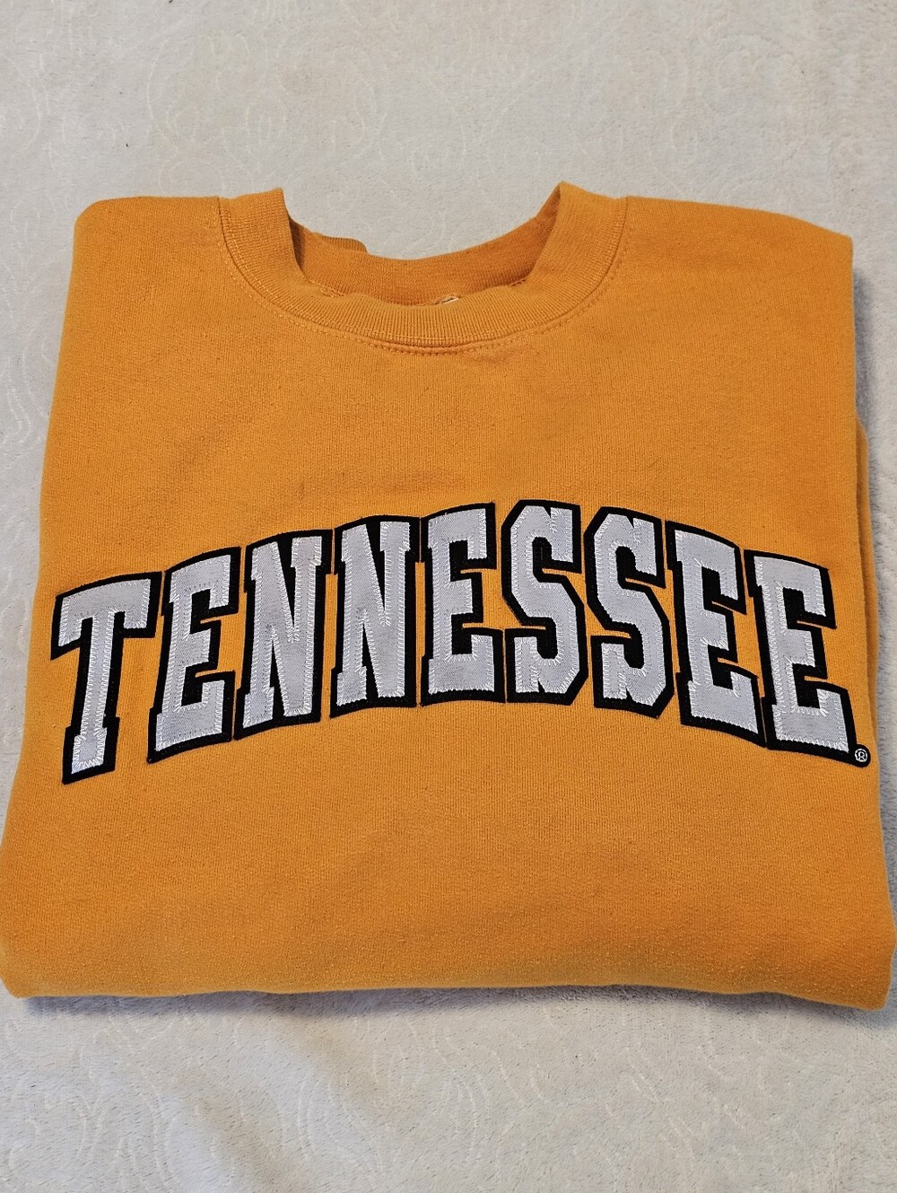 Champion Tennessee Volunteers Crewneck Sweatshirt Mens Large UT Vols Orange Euc